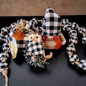 🎄 Holiday & Fall Décor Bundle – Robert Stanley, Gnomes, Owl Ornaments, Ball & P